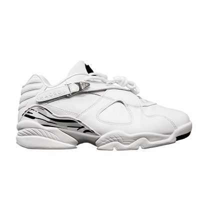 Jordan 8 Retro Low White Metallic Silver