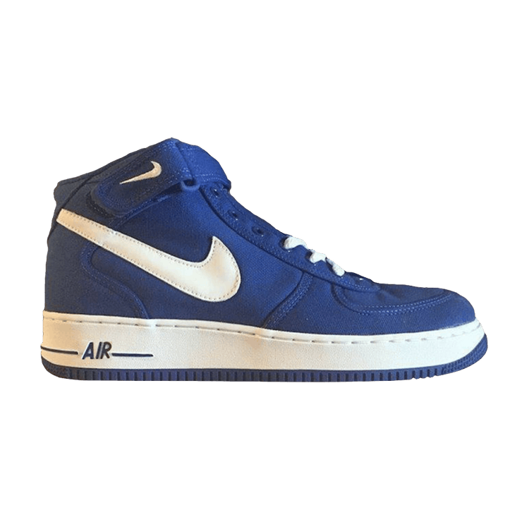 Nike Air Force 1 Mid Canvas Sport Royal