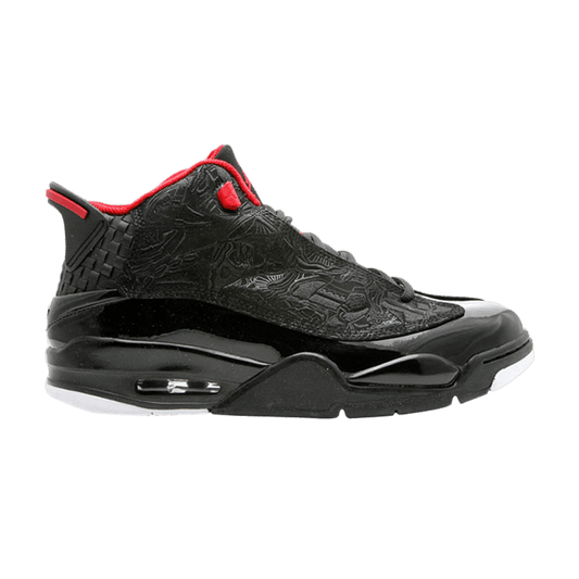 Jordan Dub Zero Black Varsity Red White