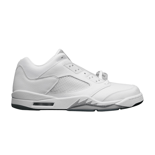 Jordan 5 Retro Low Metallic White (Women's)