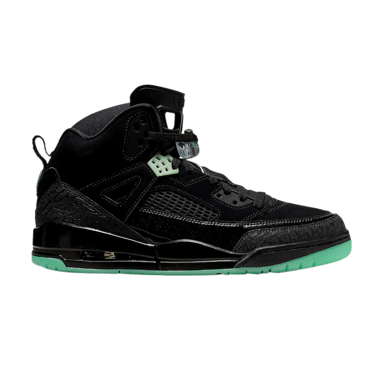 Jordan Spizike Black Green Glow