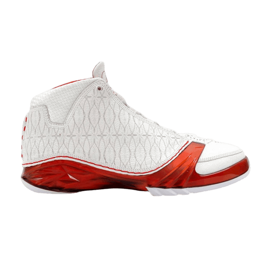 Jordan 23 White Varsity Red
