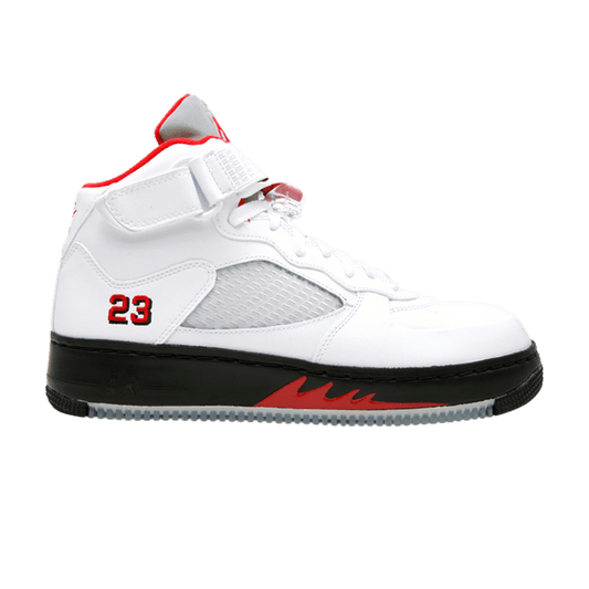 Jordan 5 Fusion Varsity White Red