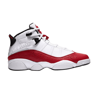 Jordan 6 Rings White University Red