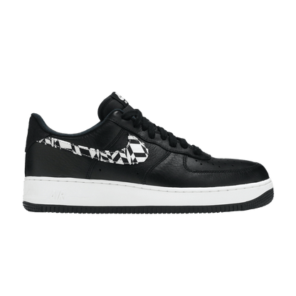 Nike Air Force 1 Low Black Pattern Swoosh