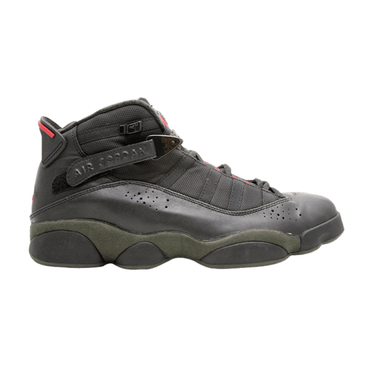 Jordan 6 Rings LS Black Dark Army