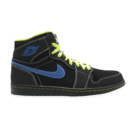 Jordan 1 Retro High Black Cyber Blue Sapphire