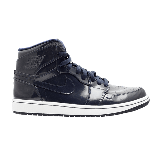 Jordan 1 Retro High Patent Dark Obsidian