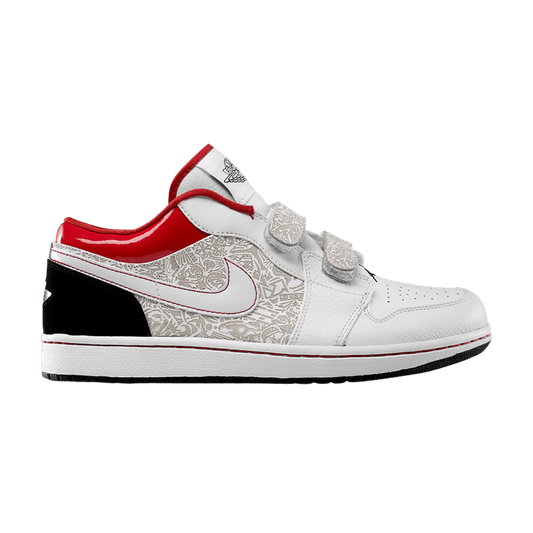 Jordan 1 Retro Low Velcro White Varsity Red