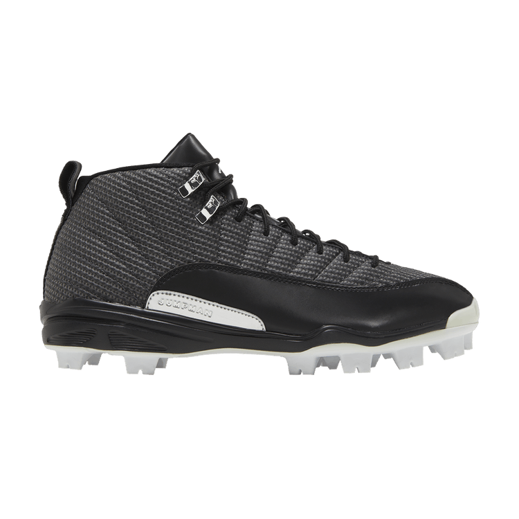 Jordan 12 Retro MCS Black Metallic Silver