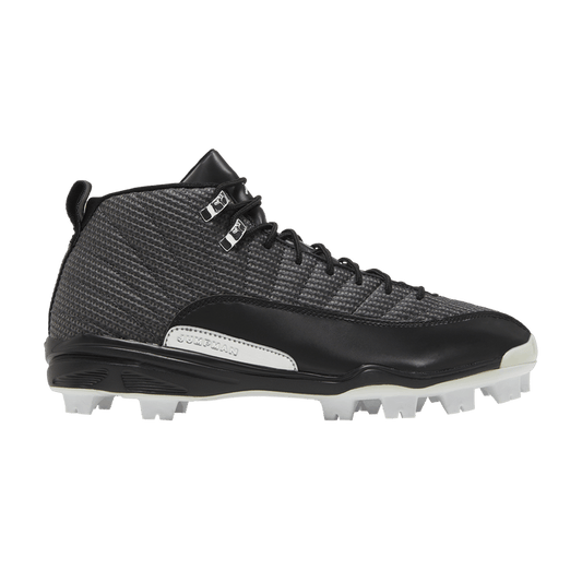 Jordan 12 Retro MCS Black Metallic Silver