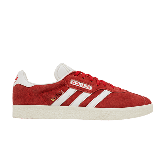 adidas Gazelle Super Red White Gold