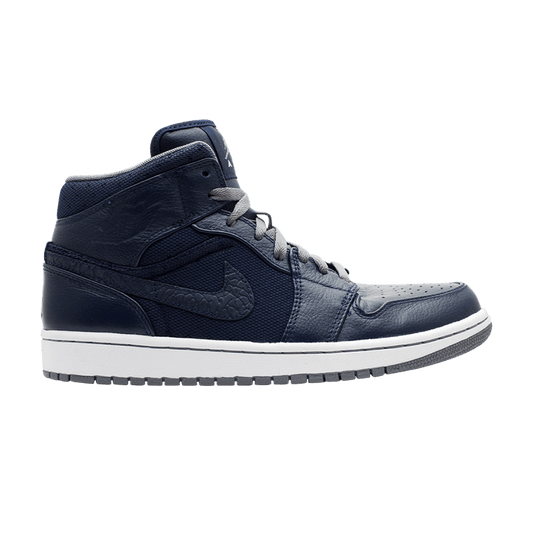 Jordan 1 Phat Mid Obsidian Cool Grey