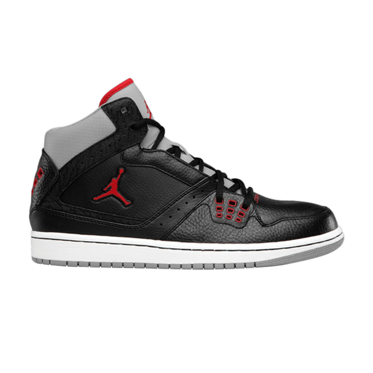 Jordan 1 Flight Black Red Cement