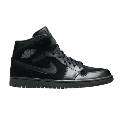 Jordan 1 Mid Triple Black (2018)