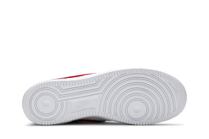 Nike Air Force 1 Low 3D Chenille Swoosh White Red Blue