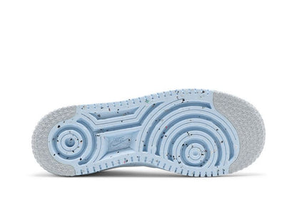 Nike Air Force 1 Low Crater Flyknit White Ice Blue (Women's)