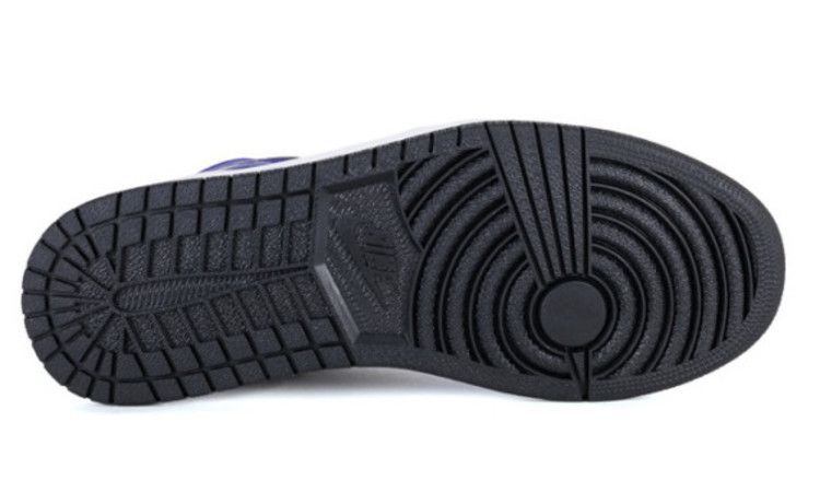 Jordan 1 Mid Black Dark Concord (2014)