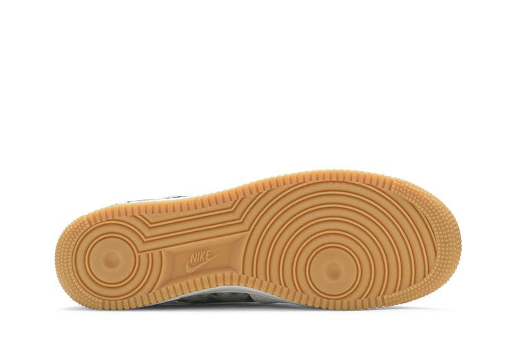 Nike Air Force 1 Low White Ripstop Camo Black Gum