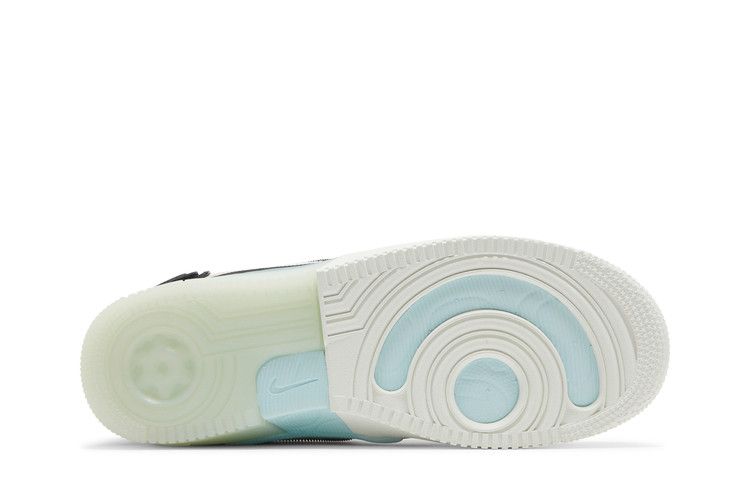 Nike Air Force 1 React Mid Black Sail Ghost Green