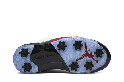 Jordan 5 Retro Low Golf Fire Red (Silver Tongue)