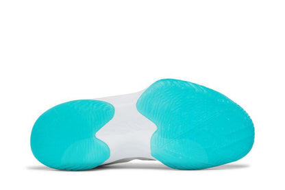 Jordan Zion 1 White Dynamic Turquoise