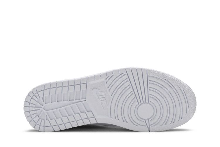 Jordan 1 Mid Triple White (2020)