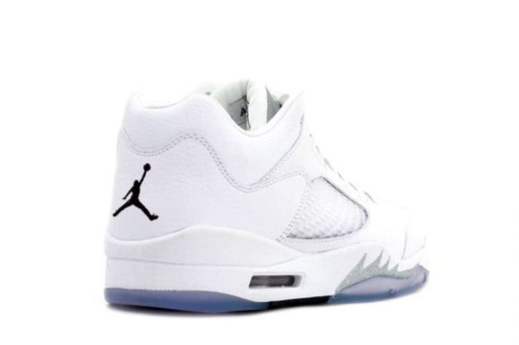 Jordan 5 Retro Low Metallic White (Women's)