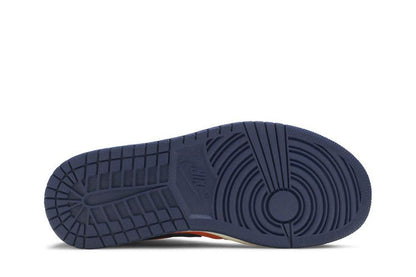 Jordan 1 Mid Turf Orange Blue Void (Women's)