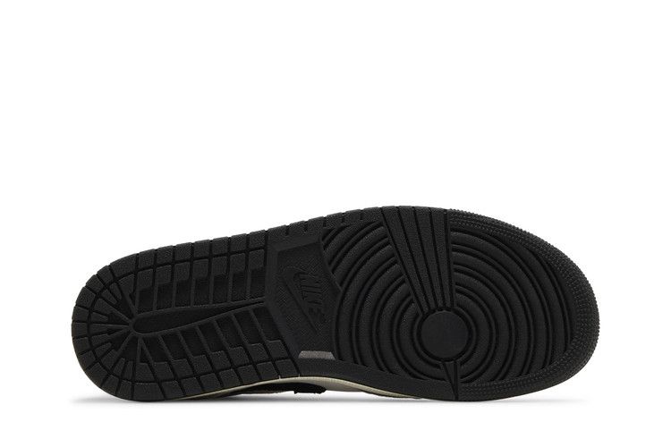 Jordan 1 Mid SE Craft White Cement Grey Black