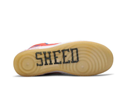 Nike Air Force 1 High Rasheed Total Crimson