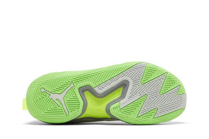 Jordan One Take 4 Light Silver Volt Particle Grey Green Strike