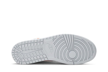 Jordan 1 Mid Starfish Pure Platinum