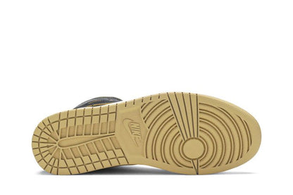 Jordan 1 Retro Mid Black Metallic Gold