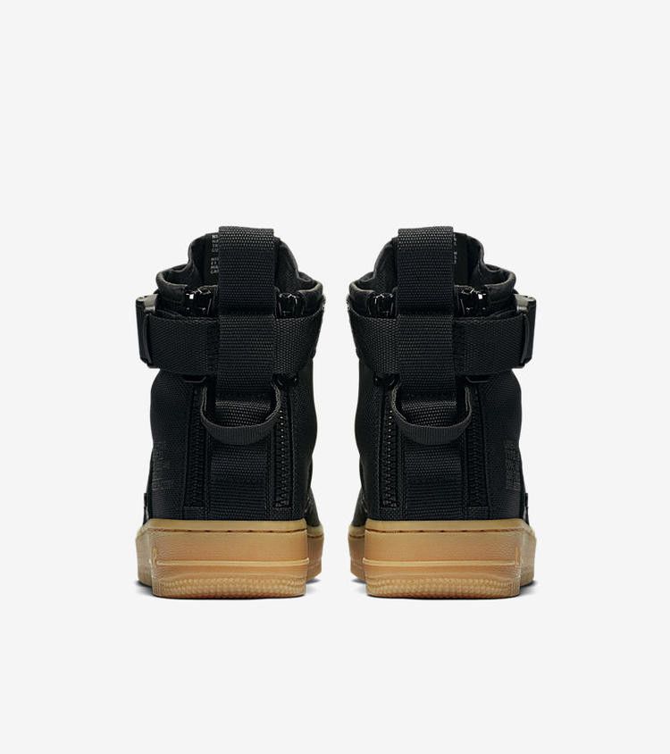 Nike SF Air Force 1 Mid Black Gum (Women's)
