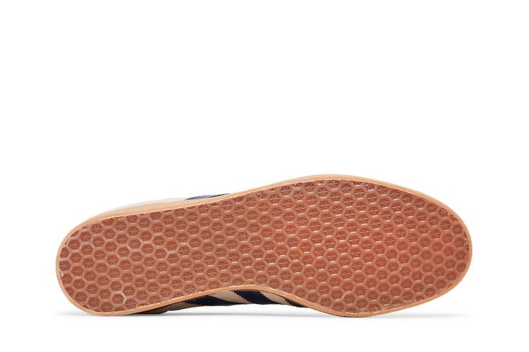 adidas Gazelle Beige Dark Blue Collegiate Burgundy