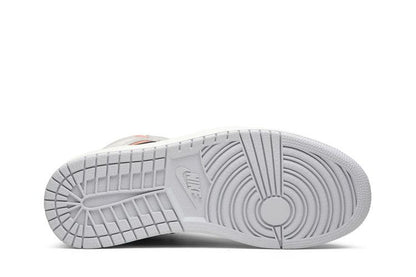 Jordan 1 Retro High Neutral Grey Hyper Crimson