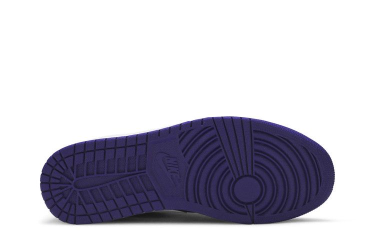 Jordan 1 Low Court Purple Black