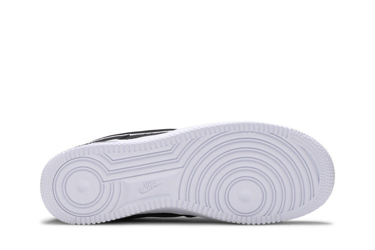 Nike Air Force 1 Low Black White Contrast Swoosh