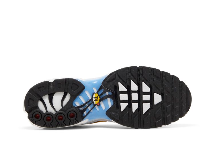 Nike Air Max Plus White University Blue Gold