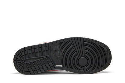 Jordan 1 Mid Light Curry Cardinal