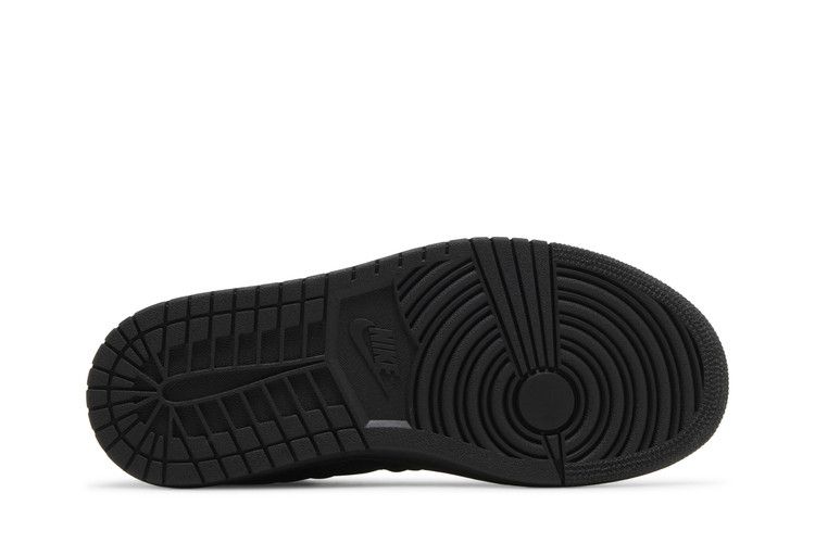 Jordan 1 Low Triple Black Quilted (Women's)