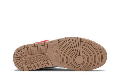 Jordan 1 Mid Denim Red