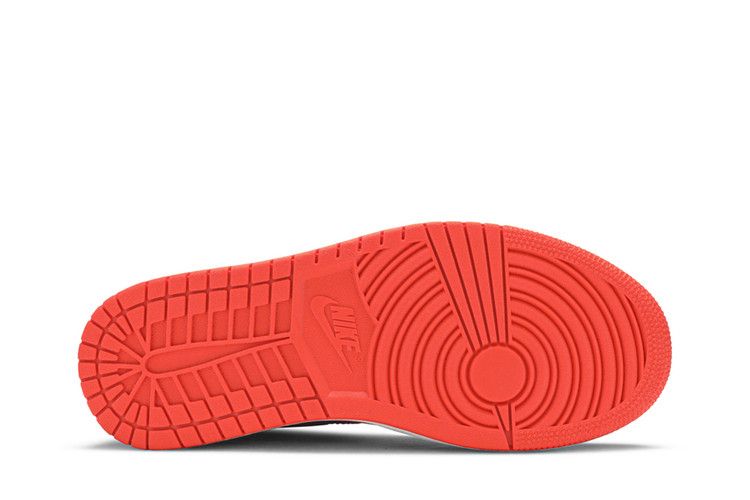 Jordan 1 Mid Hot Punch Black (Women's)