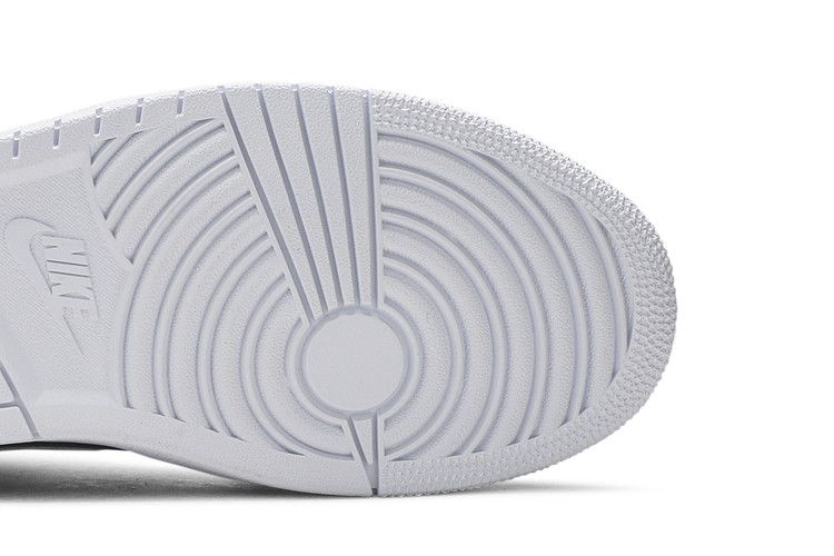 Jordan 1 Mid Black Noble Red (Women's)