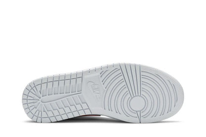 Jordan 1 Mid White University Red (Women's)