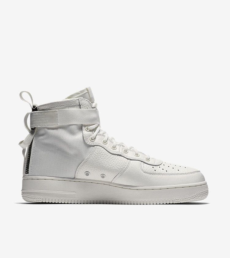 Nike SF Air Force 1 Mid Triple Ivory