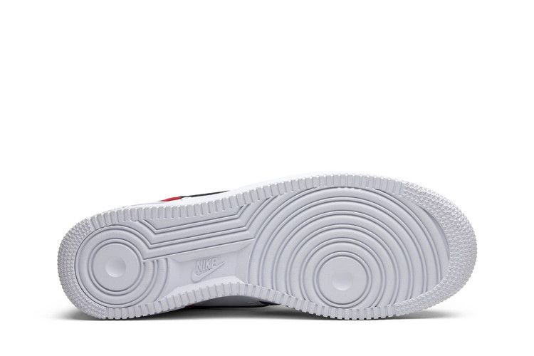 Nike Air Force 1 Low Black Toe (Mini Swoosh)