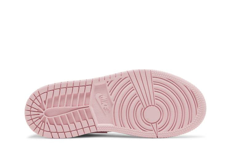 Jordan 1 Mid White Fierce Pink (PS)