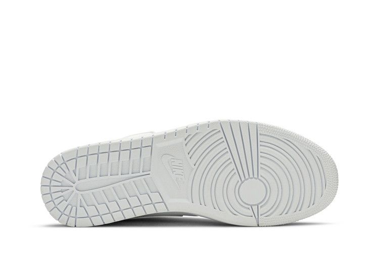 Jordan 1 Mid Triple White (2019)